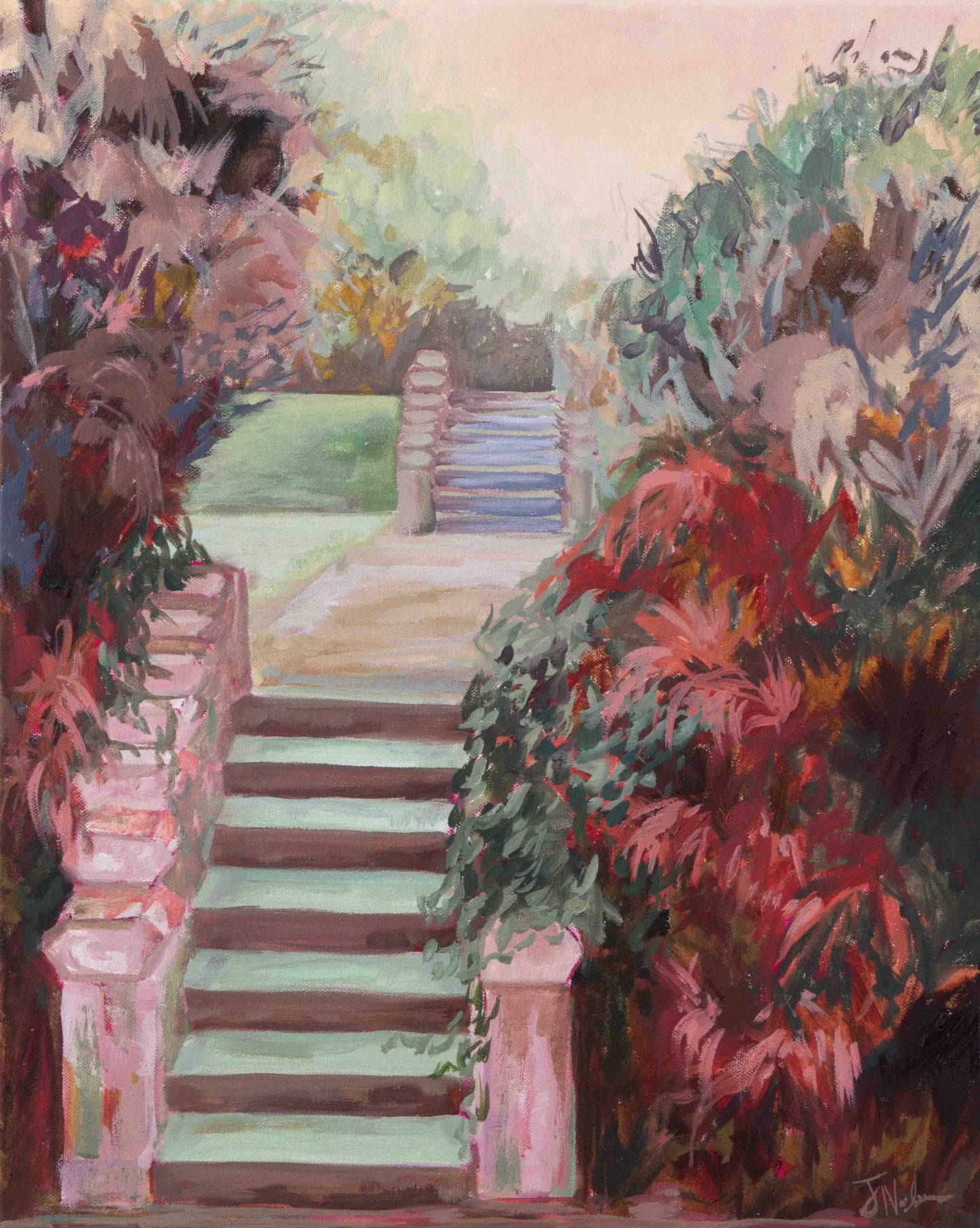 Ascending Garden Print