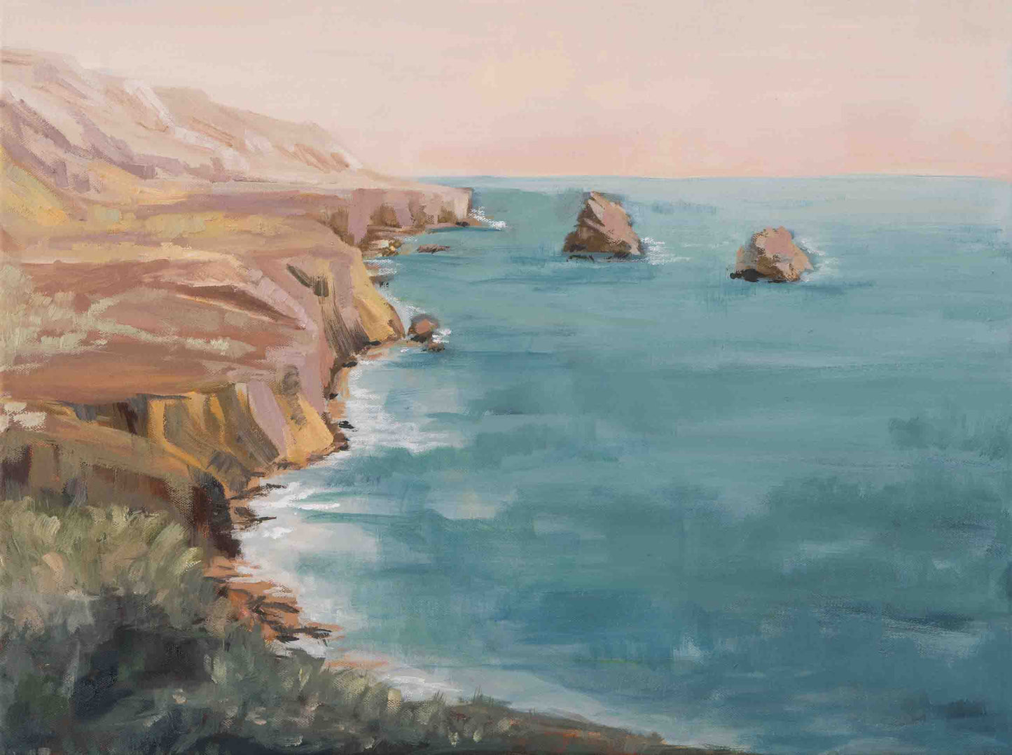 Earth and Sea Print